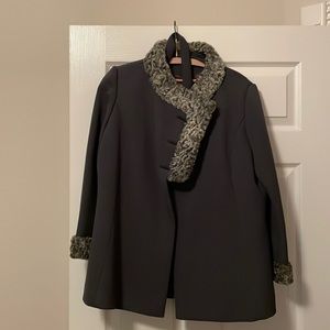 Vintage late 1950s skirt suit.  Custom made in NY garment district